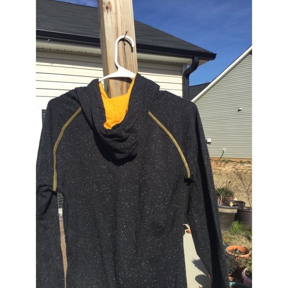 NHL womens full zip hoodie M medium 8 10 grey gray penguins Pittsburgh hockey - Picture 7 of 11